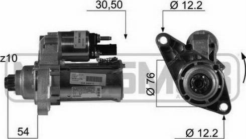 Messmer 220446A - Стартер vvparts.bg