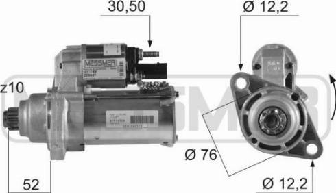 Messmer 220447A - Стартер vvparts.bg