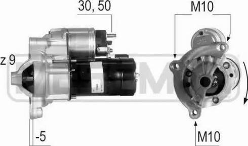 Messmer 220455 - Стартер vvparts.bg