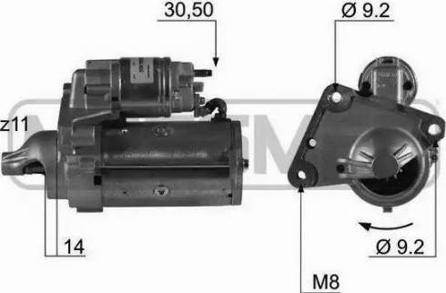 Messmer 220451 - Стартер vvparts.bg