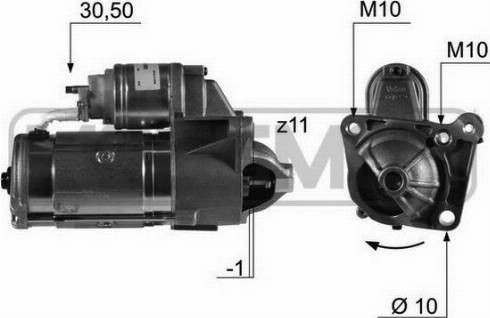 Messmer 220452A - Стартер vvparts.bg