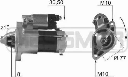 Messmer 220468 - Стартер vvparts.bg