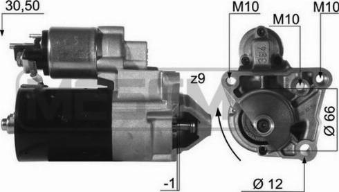 Messmer 220462A - Стартер vvparts.bg