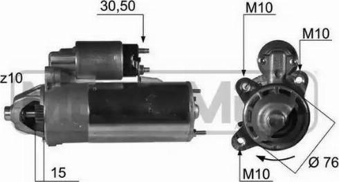 Messmer 220409 - Стартер vvparts.bg