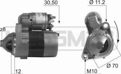 Messmer 220404 - Стартер vvparts.bg