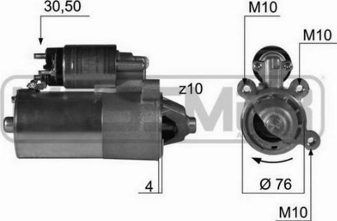 Messmer 220406A - Стартер vvparts.bg