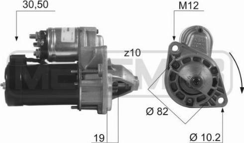 Messmer 220401A - Стартер vvparts.bg