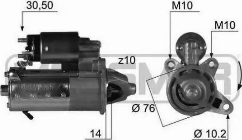 Messmer 220414 - Стартер vvparts.bg