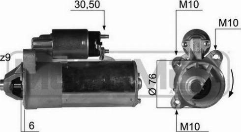 Messmer 220415A - Стартер vvparts.bg