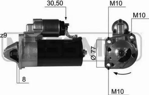 Messmer 220416 - Стартер vvparts.bg