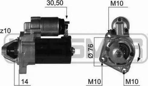 Messmer 220411 - Стартер vvparts.bg