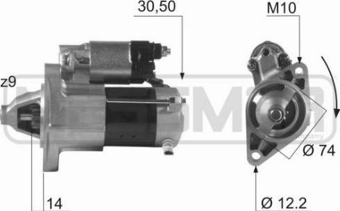 Messmer 220486A - Стартер vvparts.bg