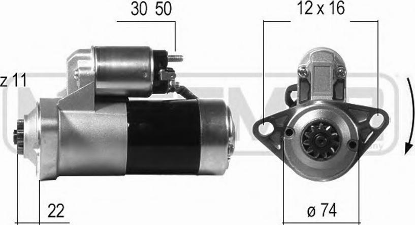 Messmer 220439 - Стартер vvparts.bg