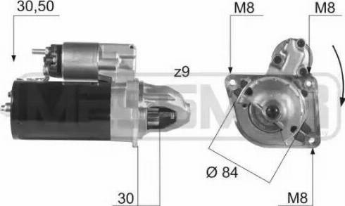 Messmer 220435 - Стартер vvparts.bg