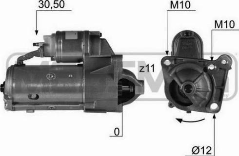 Messmer 220436A - Стартер vvparts.bg