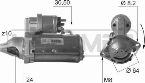 Messmer 220432A - Стартер vvparts.bg