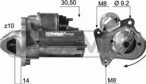 Messmer 220425 - Стартер vvparts.bg