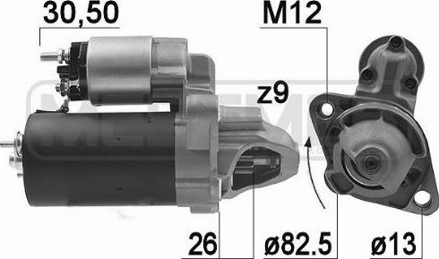 Messmer 220476A - Стартер vvparts.bg