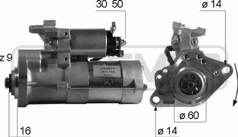 Messmer 220471A - Стартер vvparts.bg