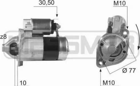 Messmer 220473 - Стартер vvparts.bg