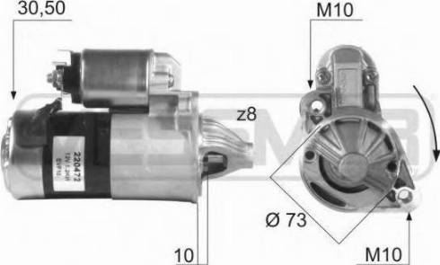 Messmer 220472 - Стартер vvparts.bg