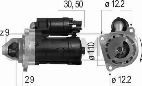 Messmer 220549 - Стартер vvparts.bg