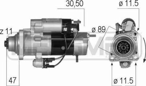 Messmer 220559 - Стартер vvparts.bg