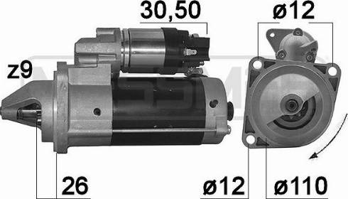 Messmer 220550A - Стартер vvparts.bg