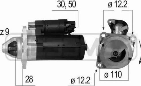 Messmer 220550 - Стартер vvparts.bg