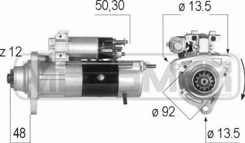 Messmer 220558A - Стартер vvparts.bg