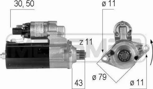 Messmer 220552 - Стартер vvparts.bg