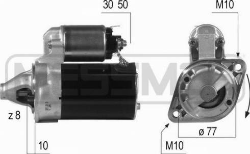 Messmer 220504A - Стартер vvparts.bg