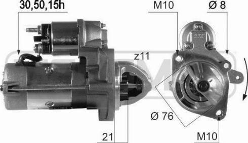 Messmer 220508A - Стартер vvparts.bg