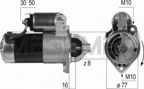 Messmer 220502A - Стартер vvparts.bg