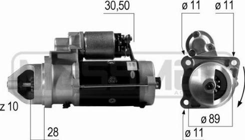 Messmer 220513A - Стартер vvparts.bg