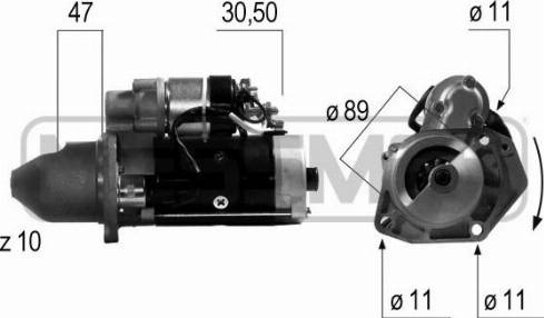 Messmer 220512A - Стартер vvparts.bg