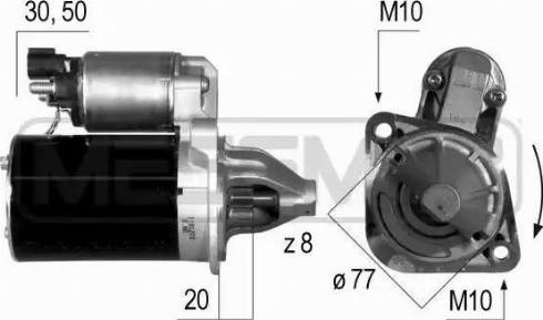 Messmer 220537 - Стартер vvparts.bg