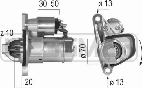 Messmer 220579A - Стартер vvparts.bg