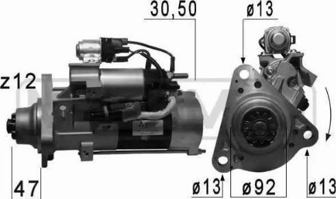 Messmer 220 690 - Стартер vvparts.bg