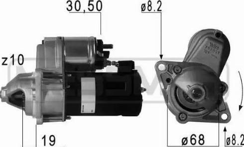 Messmer 220 691 - Стартер vvparts.bg