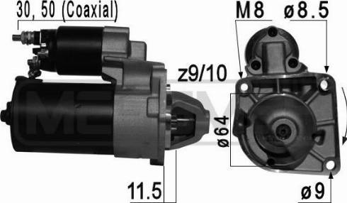 Messmer 220697A - Стартер vvparts.bg