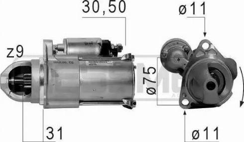 Messmer 220657 - Стартер vvparts.bg