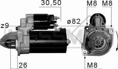 Messmer 220663 - Стартер vvparts.bg