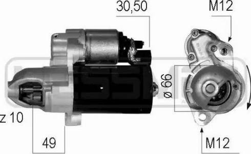 Messmer 220605 - Стартер vvparts.bg