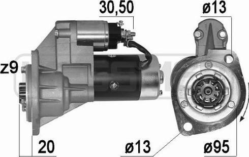 Messmer 220608A - Стартер vvparts.bg