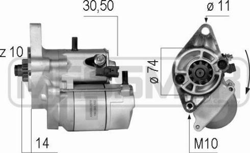 Messmer 220602A - Стартер vvparts.bg