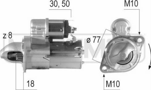 Messmer 220615A - Стартер vvparts.bg