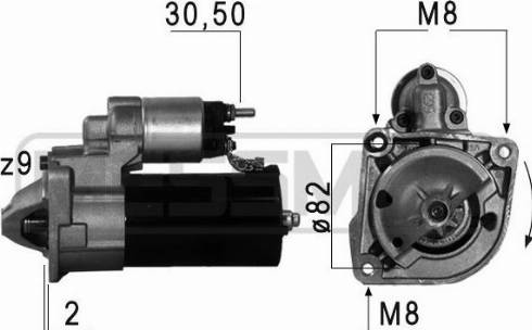 Messmer 220610A - Стартер vvparts.bg