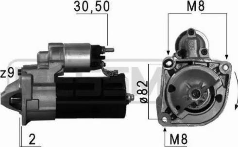 Messmer 220610 - Стартер vvparts.bg