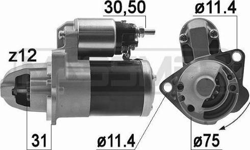 Messmer 220639A - Стартер vvparts.bg